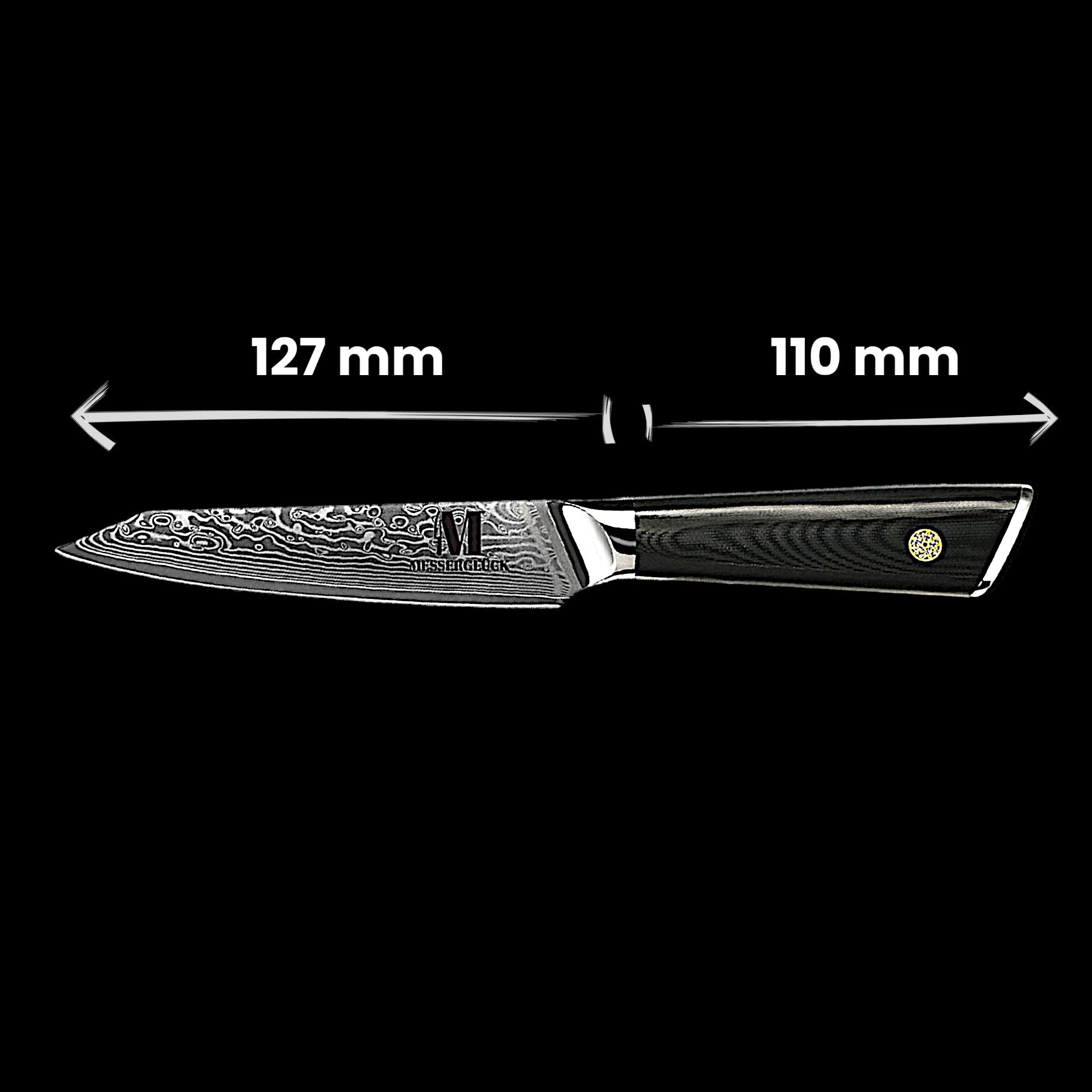 Hanbok line 2 piece set of professional kitchen knives