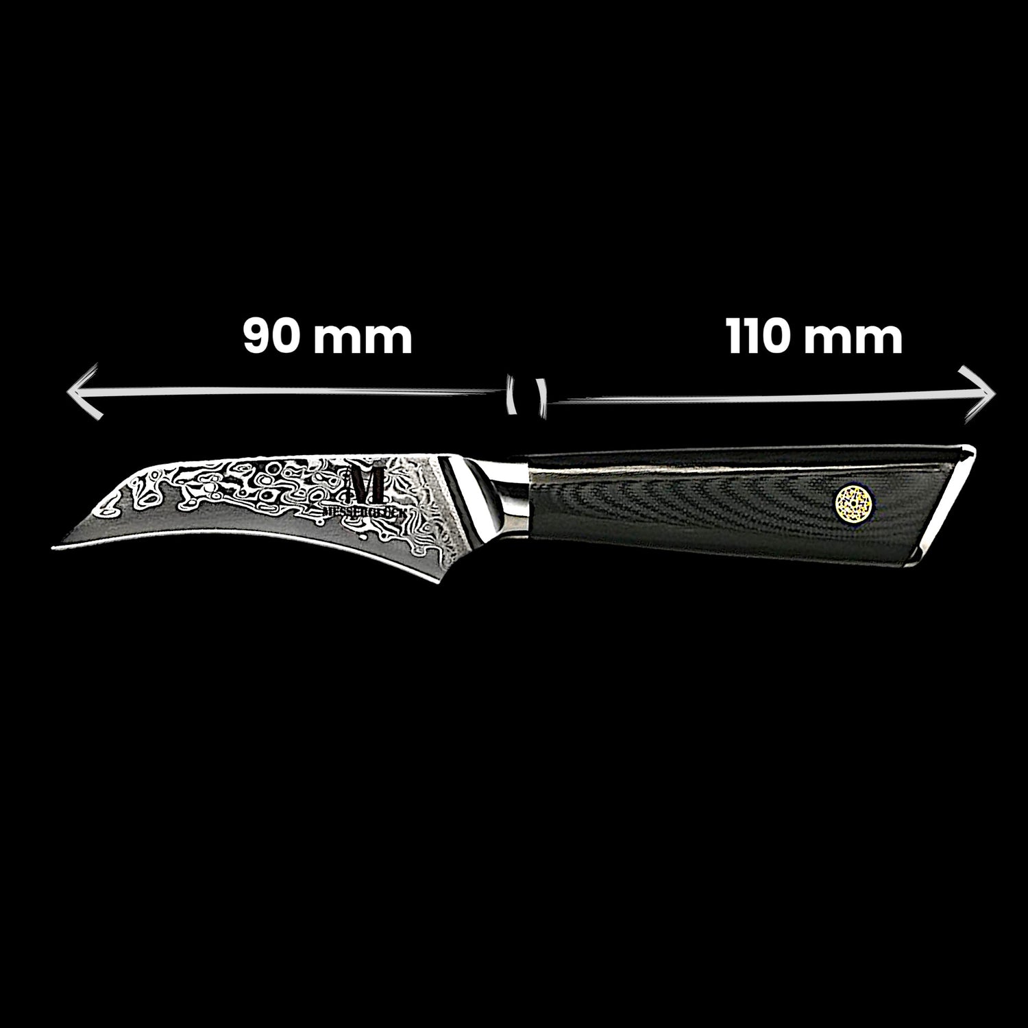 Hanbok line 5 piece set of professional kitchen knives