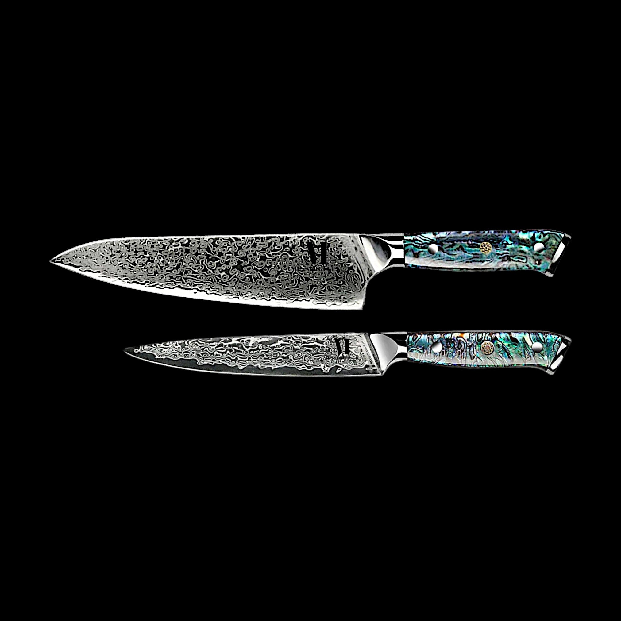 Zenith Line 2-piece set of professional kitchen knives