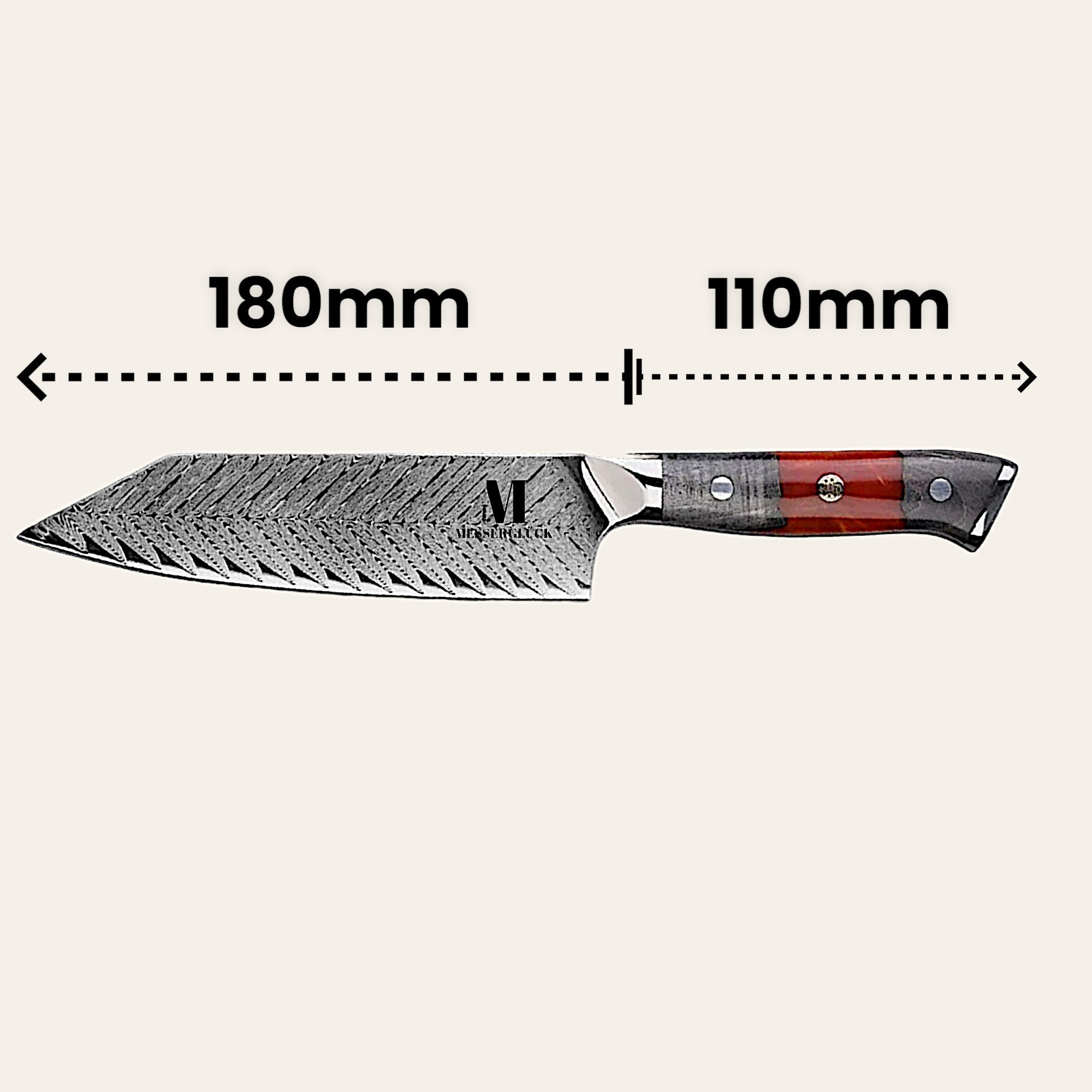Hanami Line 5-piece set of professional kitchen knives