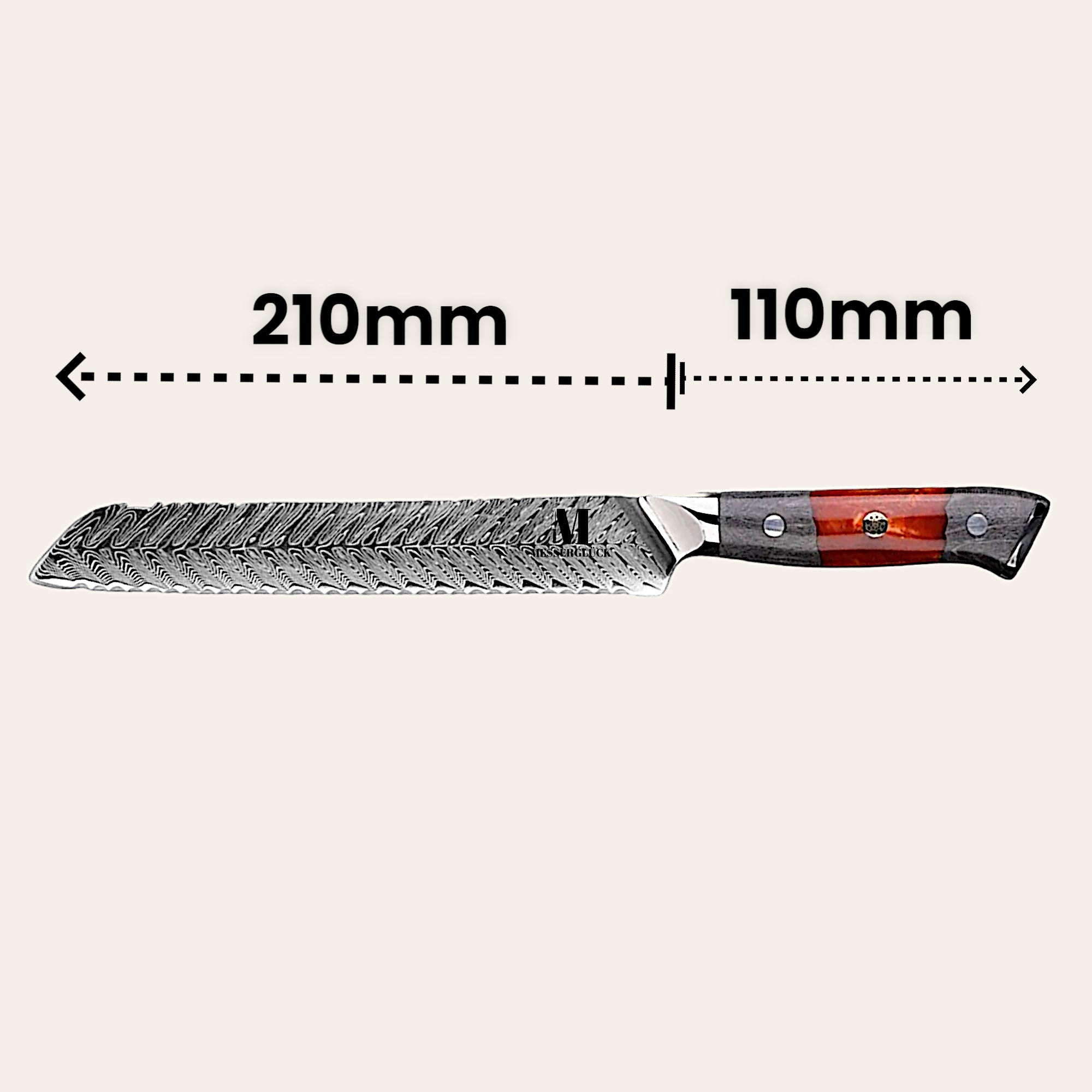 Hanami Line 5-piece set of professional kitchen knives