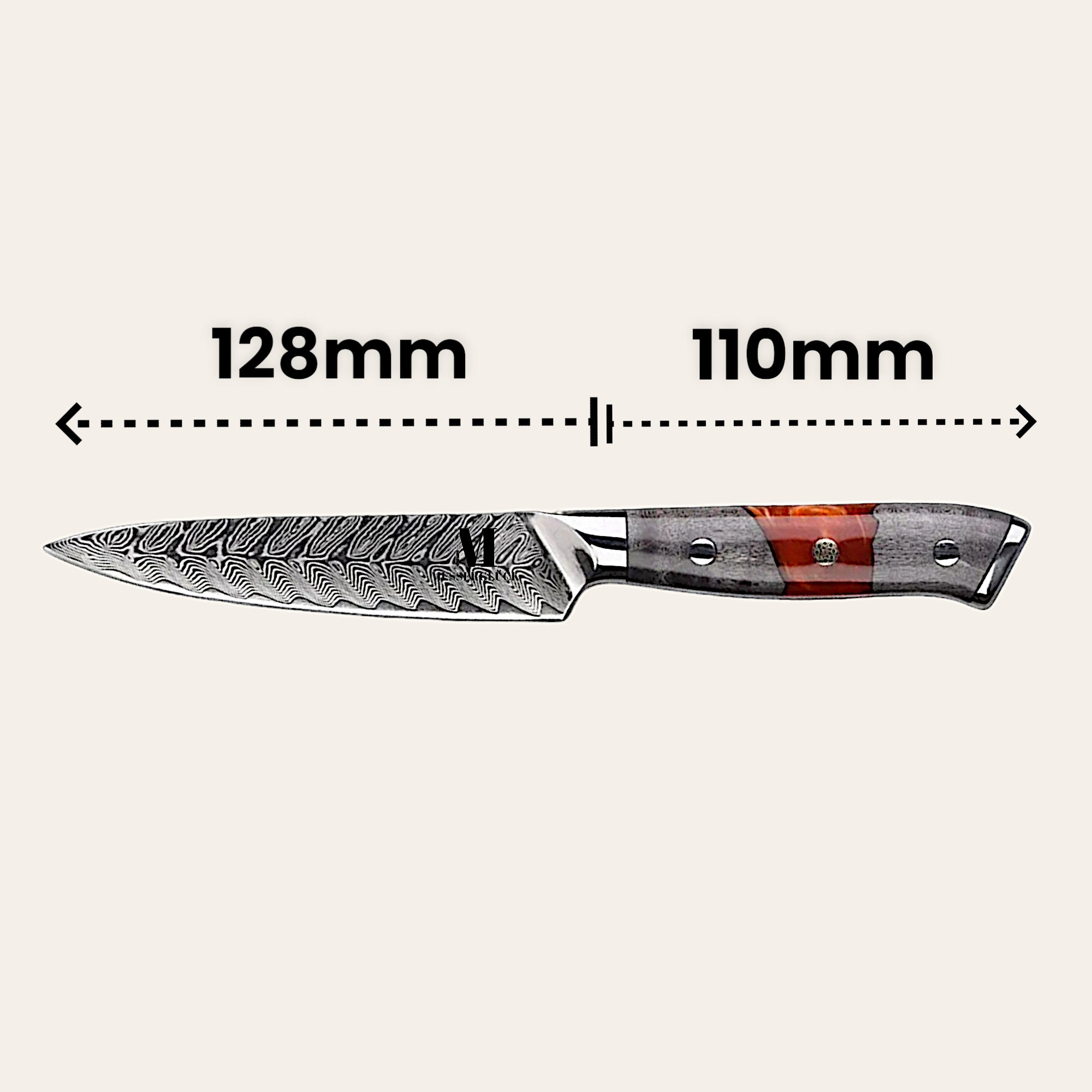 Hanami Line 2-piece set of professional kitchen knives