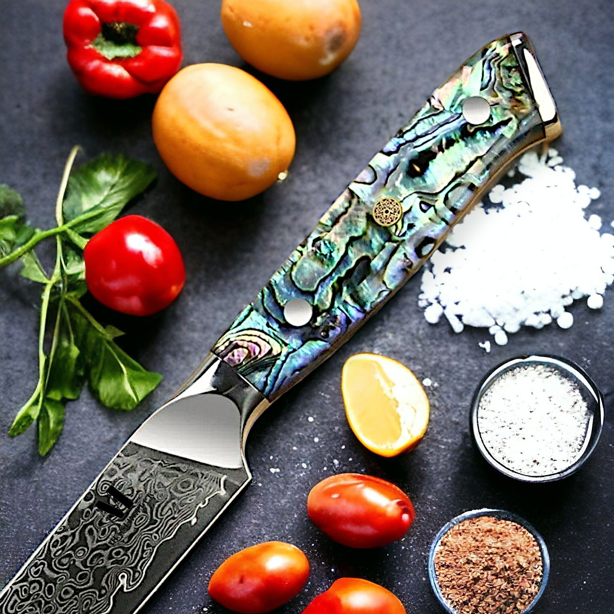 Zenith Line 5-piece set of professional kitchen knives