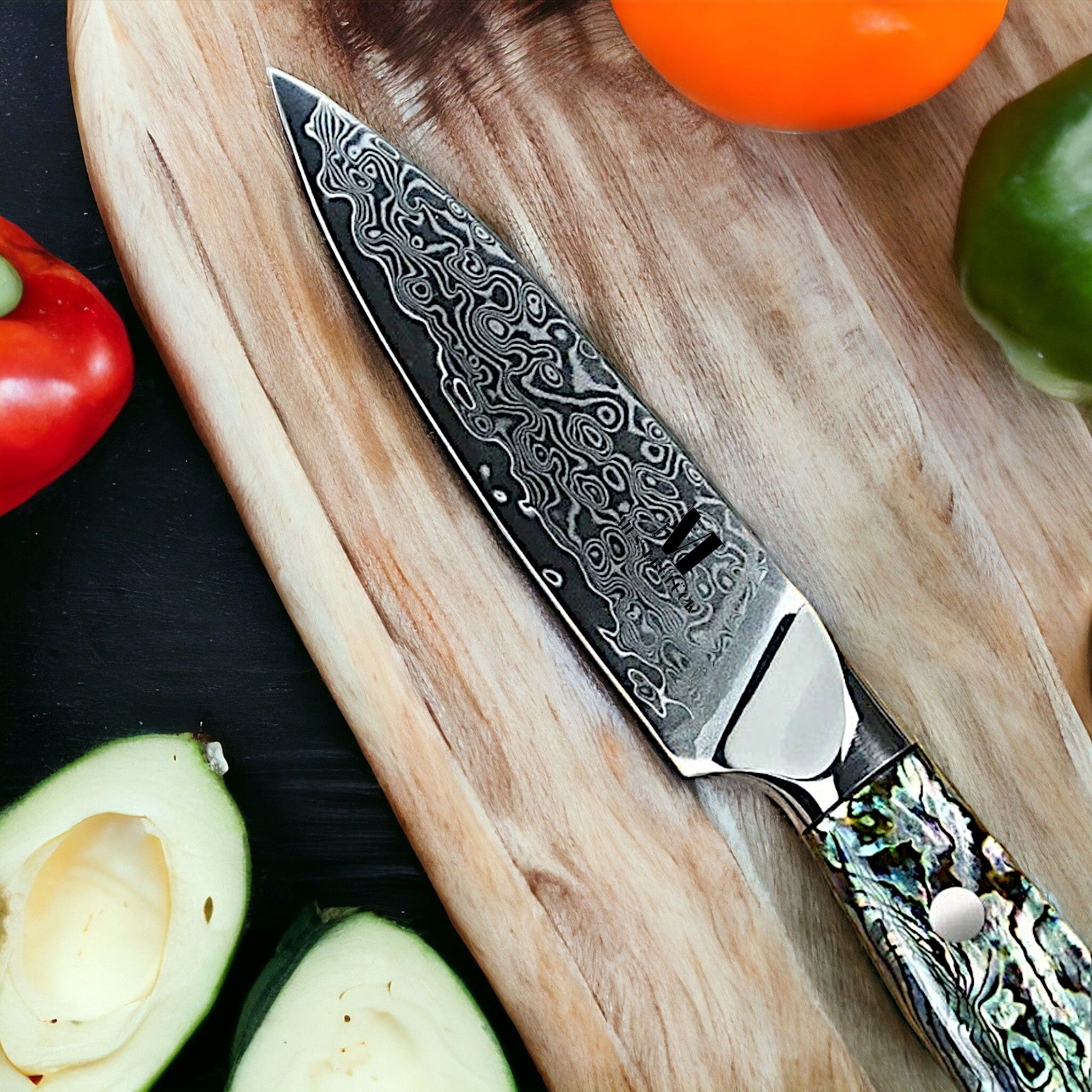 Zenith Line 5-piece set of professional kitchen knives