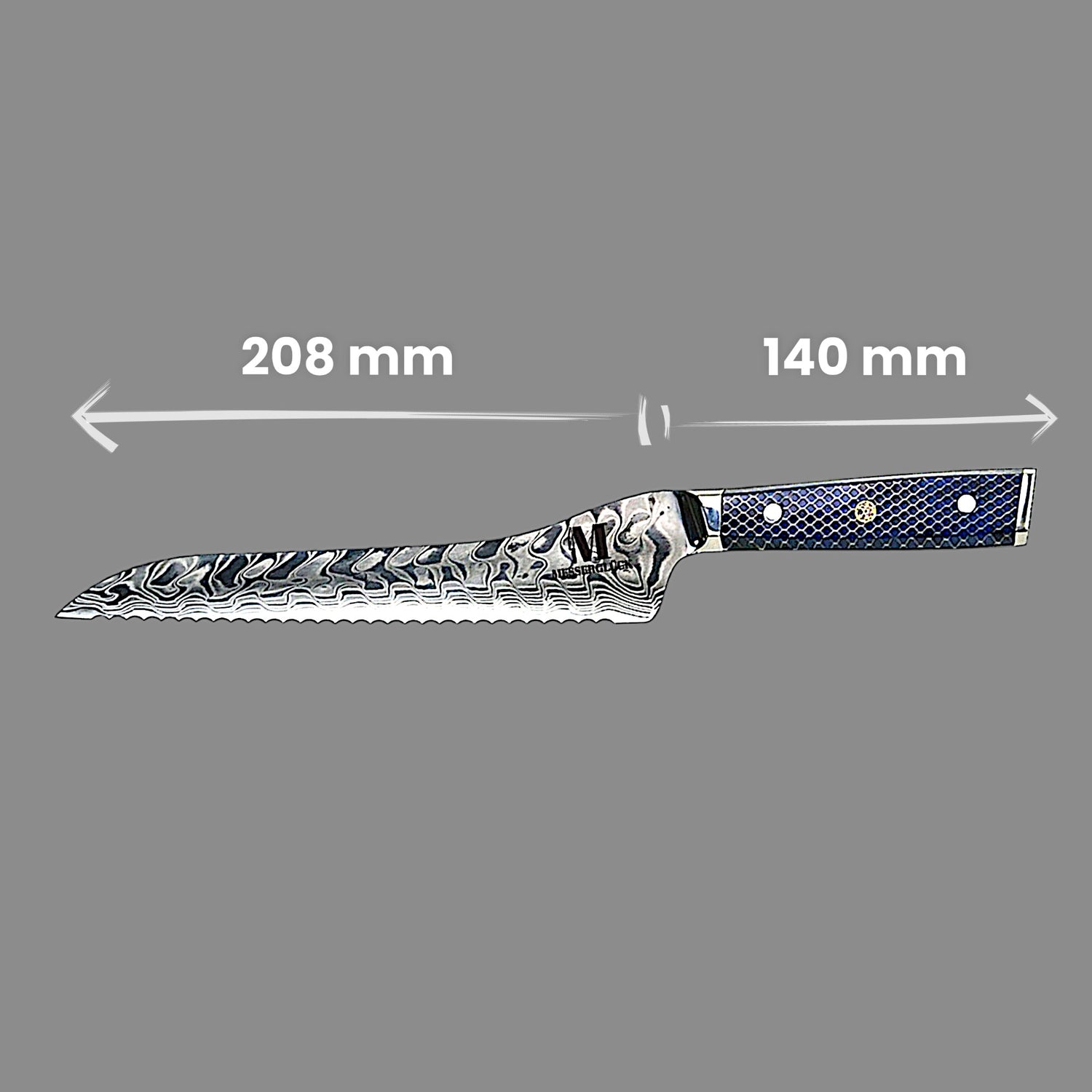 Linea Komorebi Set 5 pezzi di coltelli da cucina professionali