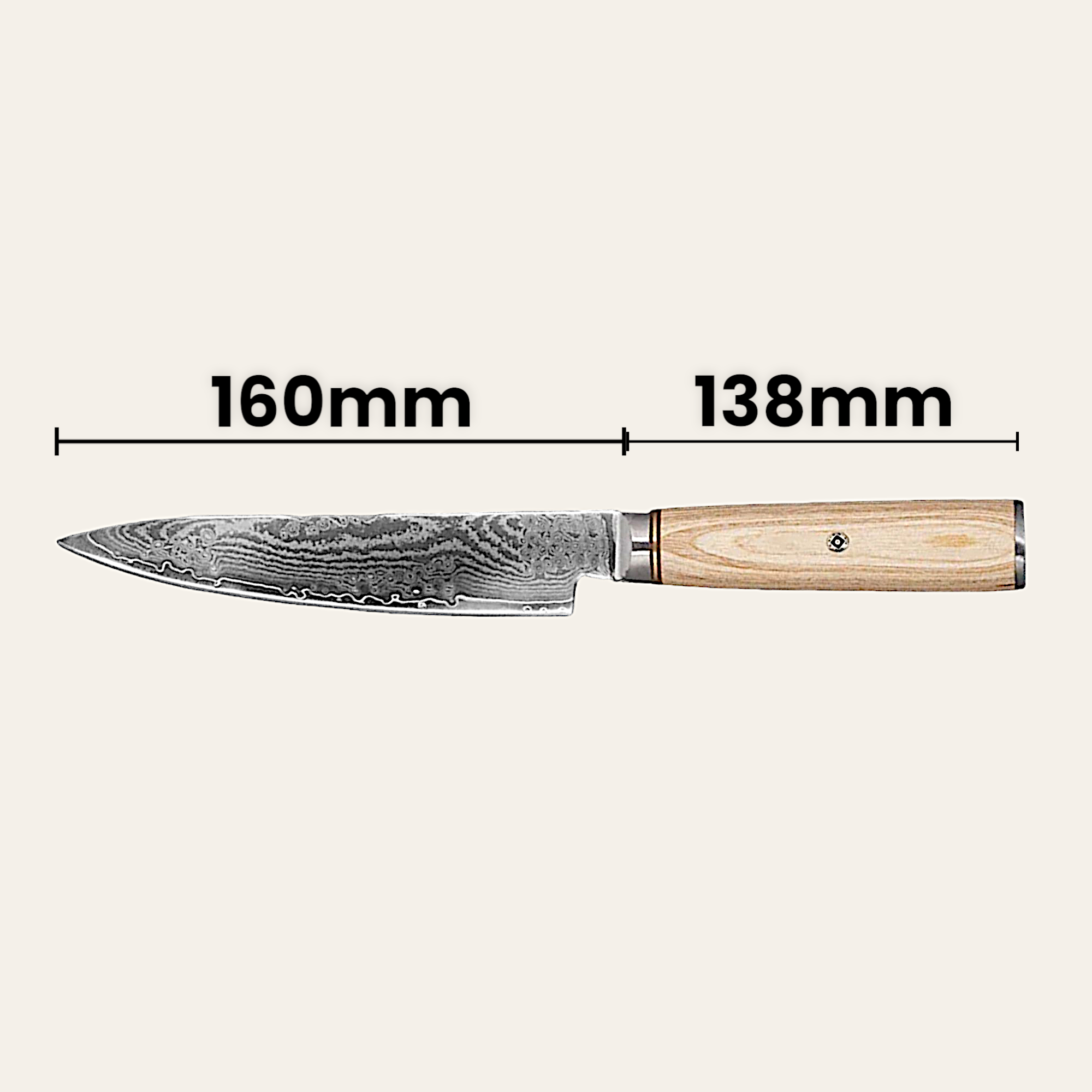 Komorebi Line 2-piece set of professional kitchen knives