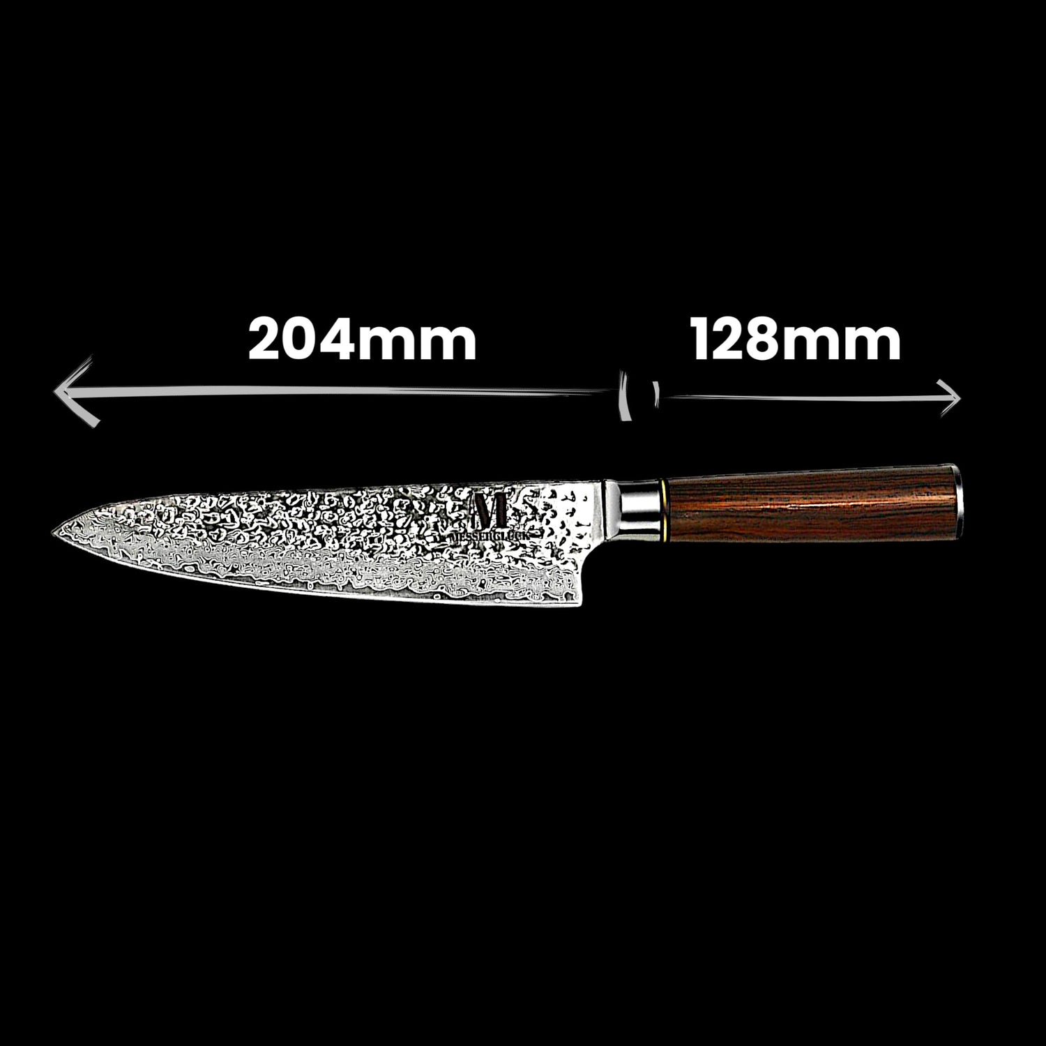 Set 2 pezzi di coltelli da cucina professionali della Linea Teikoku