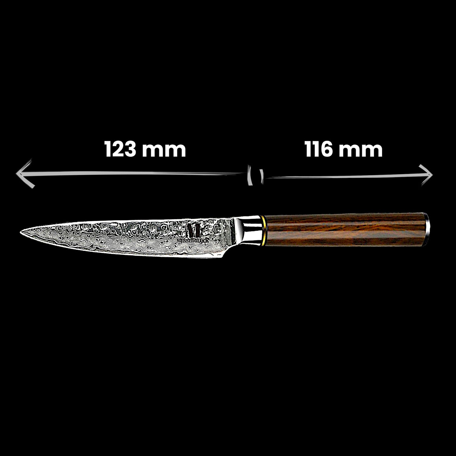 Set 2 pezzi di coltelli da cucina professionali della Linea Teikoku