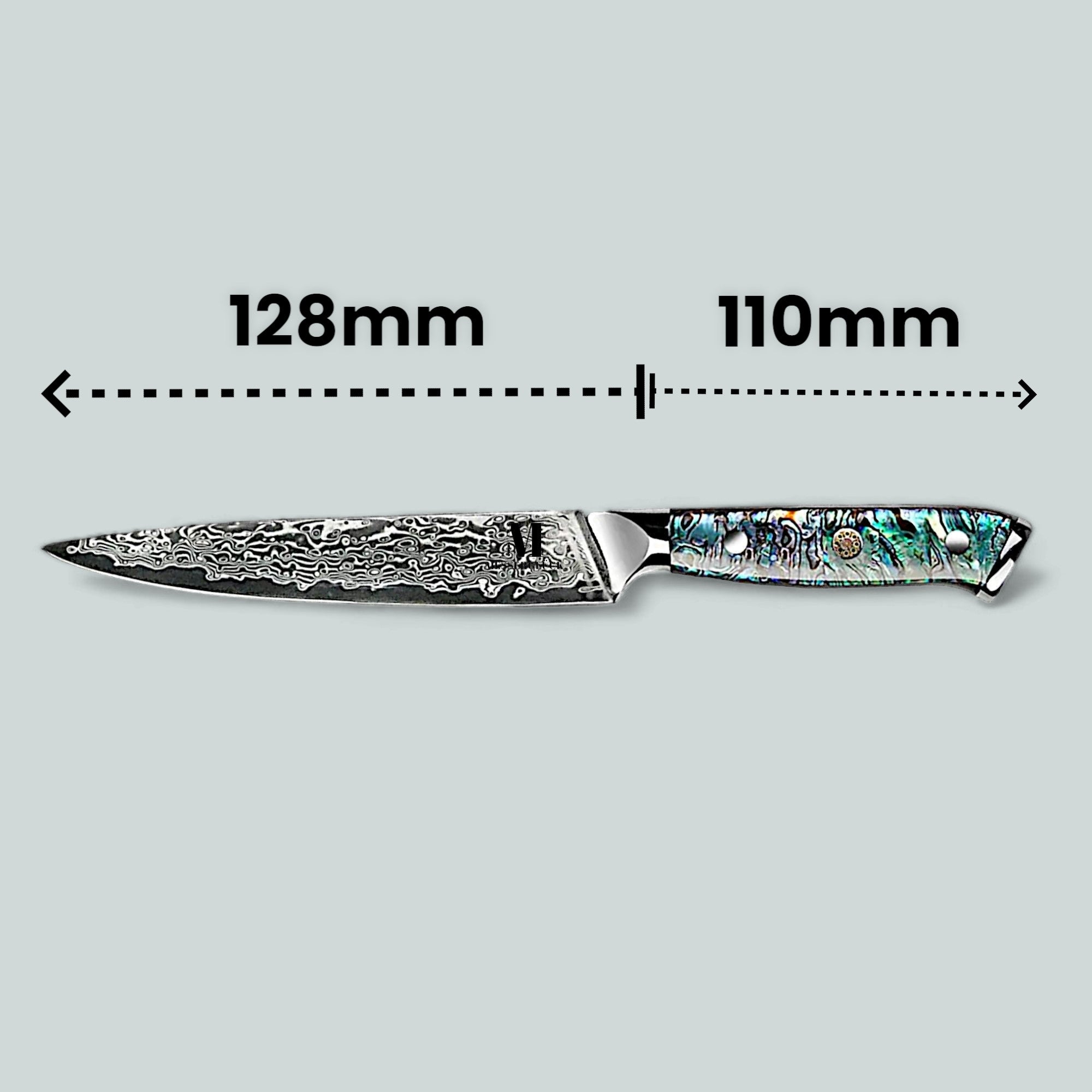 Zenith Line 2-piece set of professional kitchen knives