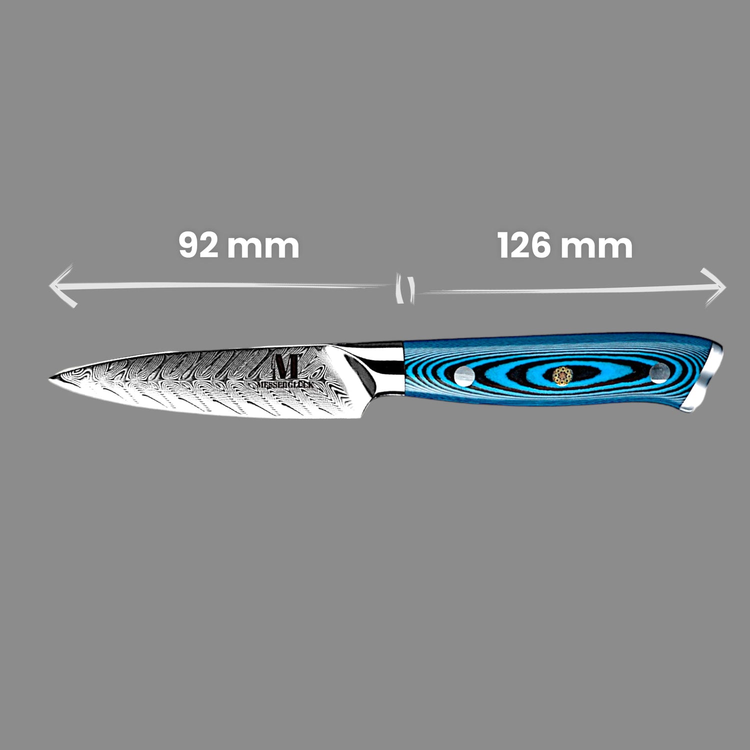 Shiroyama line "Paring" damascene