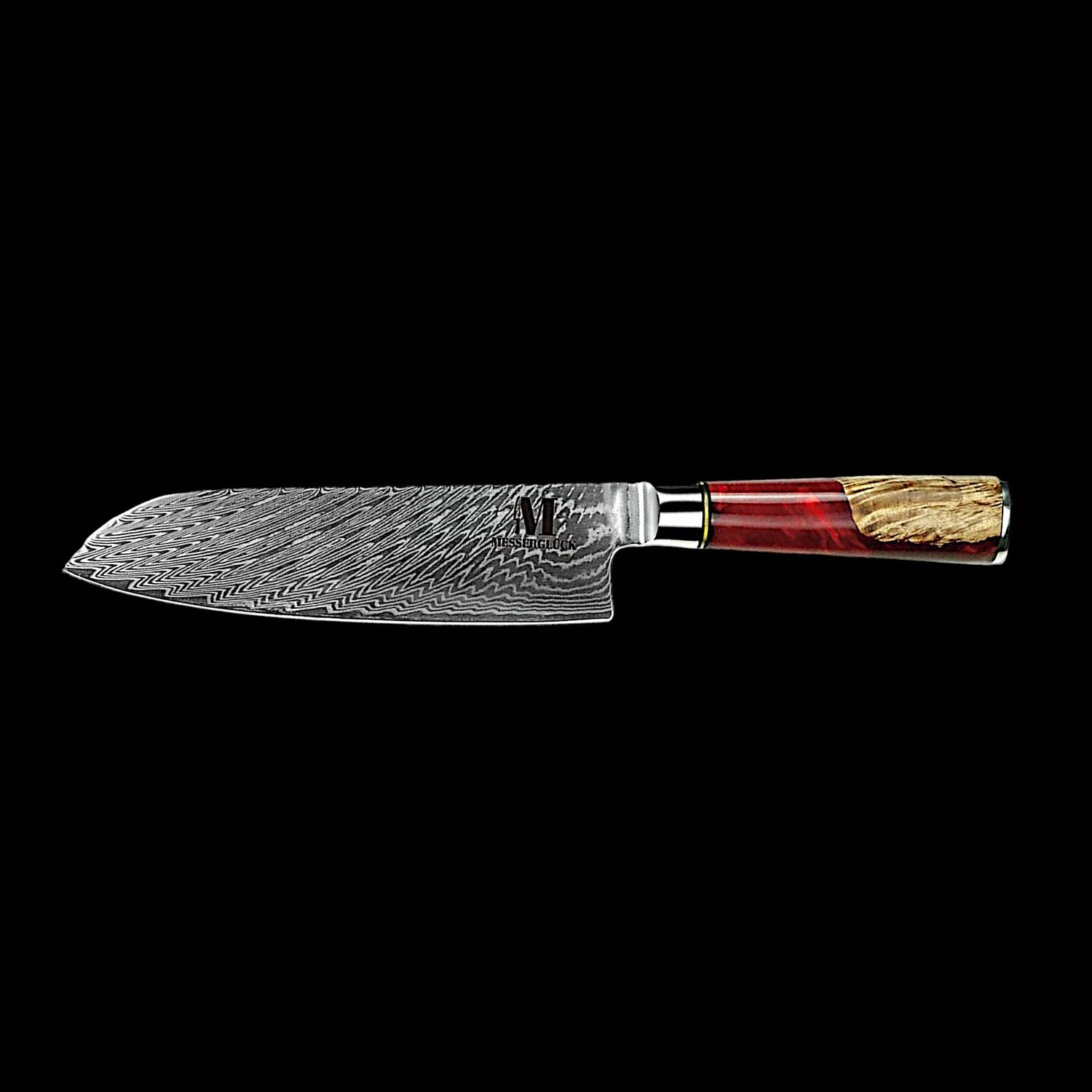 Samura line "Santoku" damascene