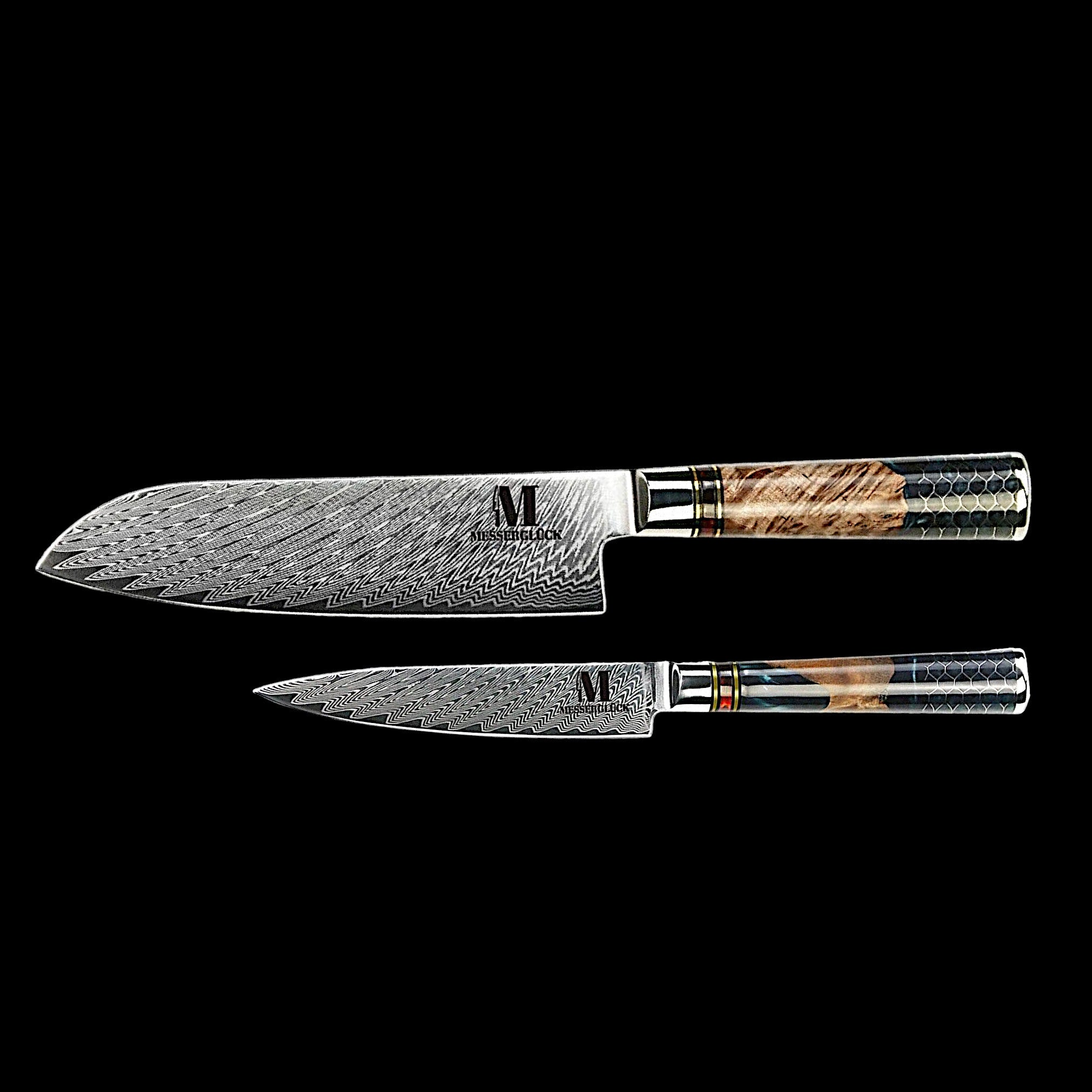 Shizuku Line 2-piece set of professional kitchen knives