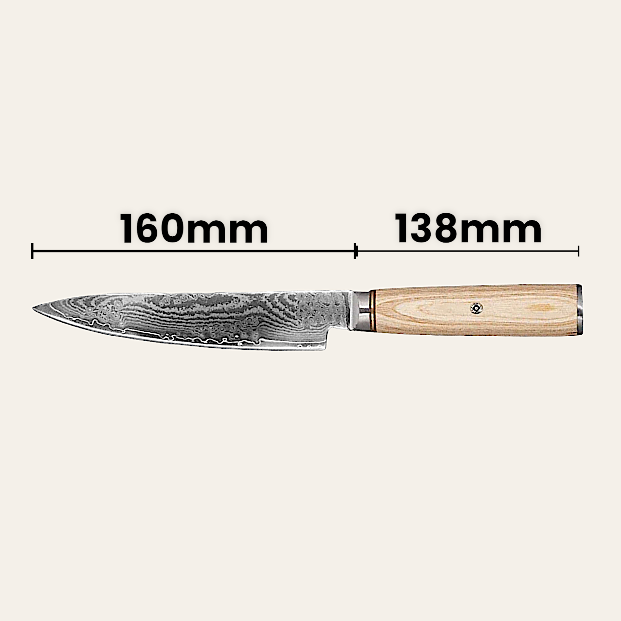 Komorebi Line 2-piece set of professional kitchen knives 