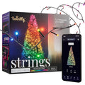 Twinkly Strings 600 LED RGB Smarte Lichterkette, innen & außen