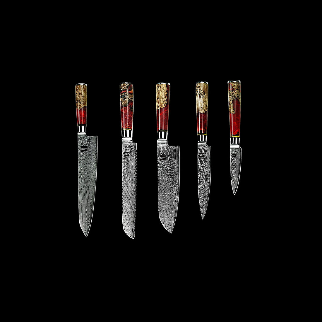 Samura Line 5-piece set of professional kitchen knives