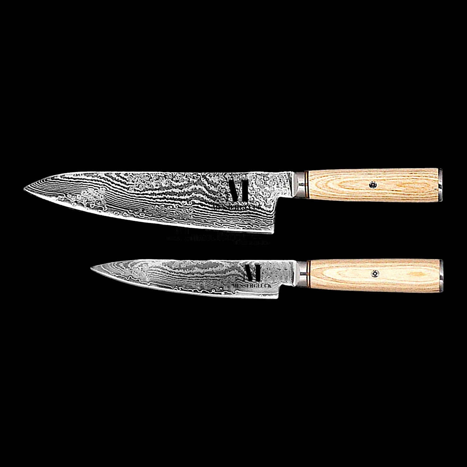 Komorebi Line 2-piece set of professional kitchen knives 