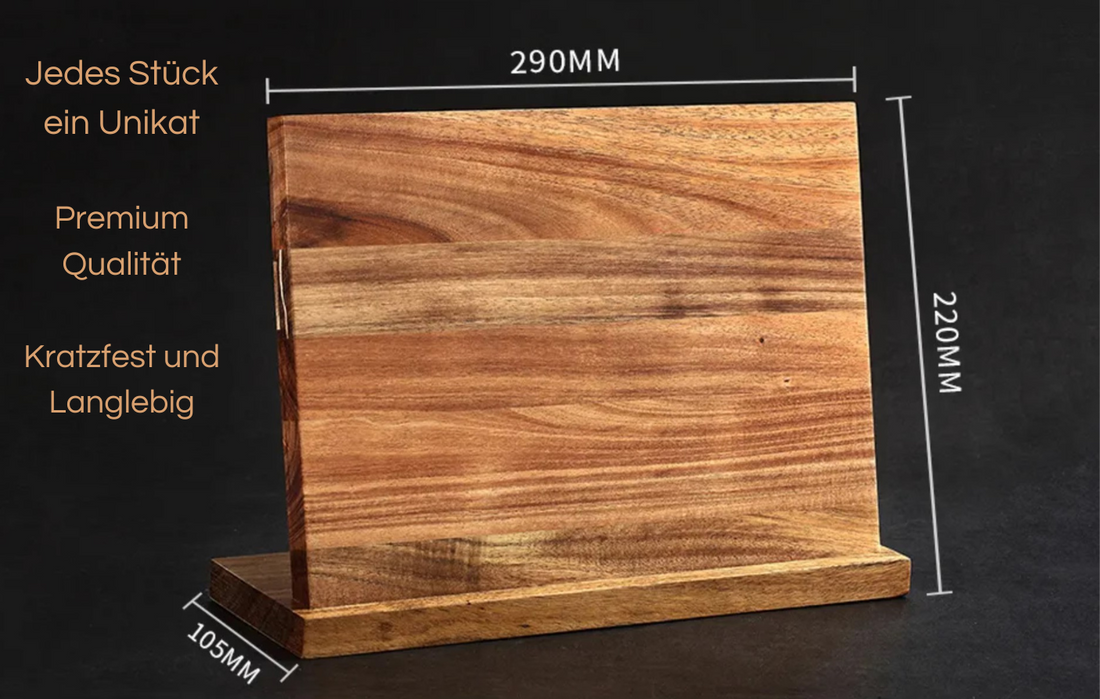 Magnetic knife block / knife stand / knife storage / 30 day money back promise