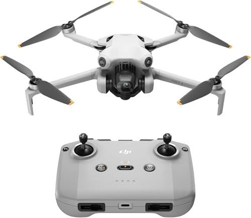 DJI Mini 4 Pro Drohne mit DJI RC-N2 Fernsteuerung, 4K